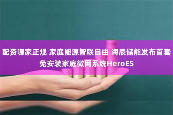 配资哪家正规 家庭能源智联自由 海辰储能发布首套免安装家庭微网系统HeroES