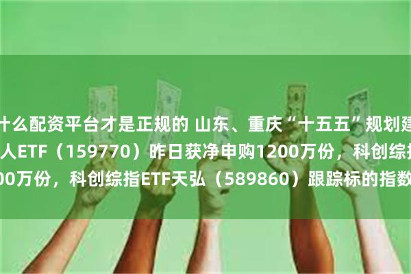 什么配资平台才是正规的 山东、重庆“十五五”规划建议提及机器人，机器人ETF（159770）昨日获净申购1200万份，科创综指ETF天弘（589860）跟踪标的指数涨近2%
